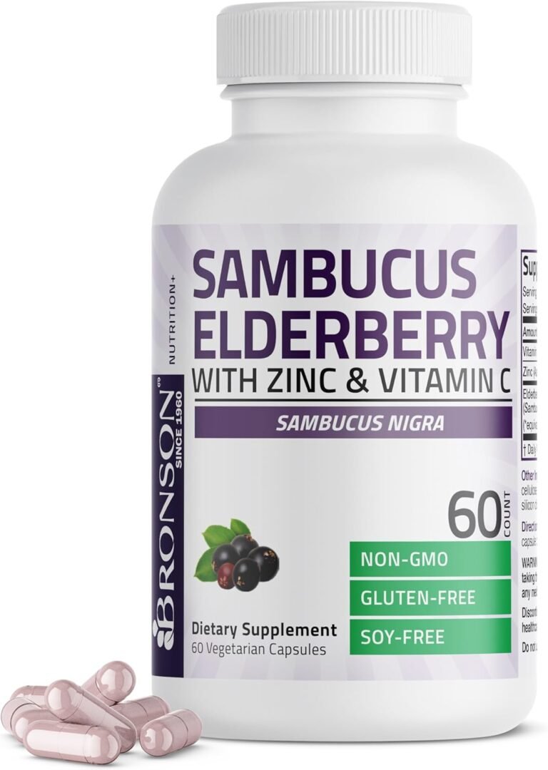 Boosting Immunity with Sambucus Elderberry Supplement